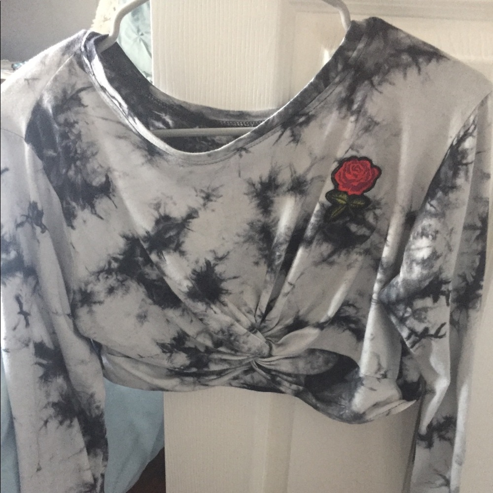 I am selling a tie dye crop top